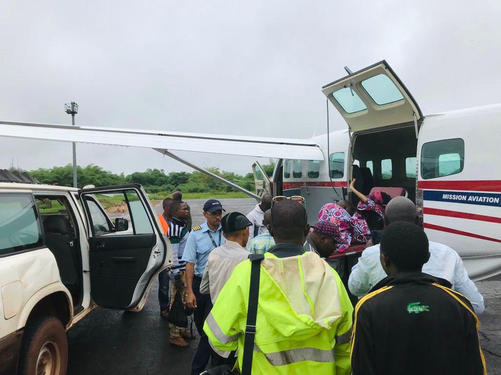 Un Vol D’évacuation Sanitaire De Deux Patients Vers La Capitale Au RDC