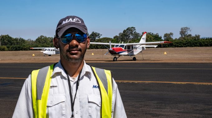 Anderson Wayne pilote de la MAF