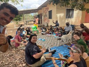 Évangélisation dans la région d'Arnhem Land à Wandawuy