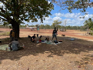 Évangélisation dans la région d'Arnhem Land à Wandawuy