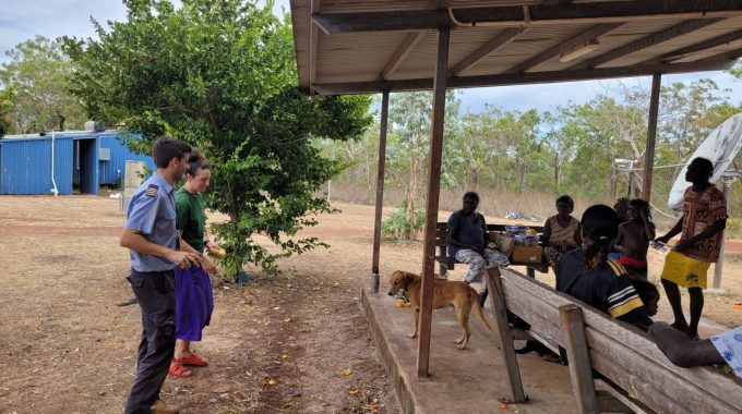 Évangélisation dans la région d'Arnhem Land à Wandawuy