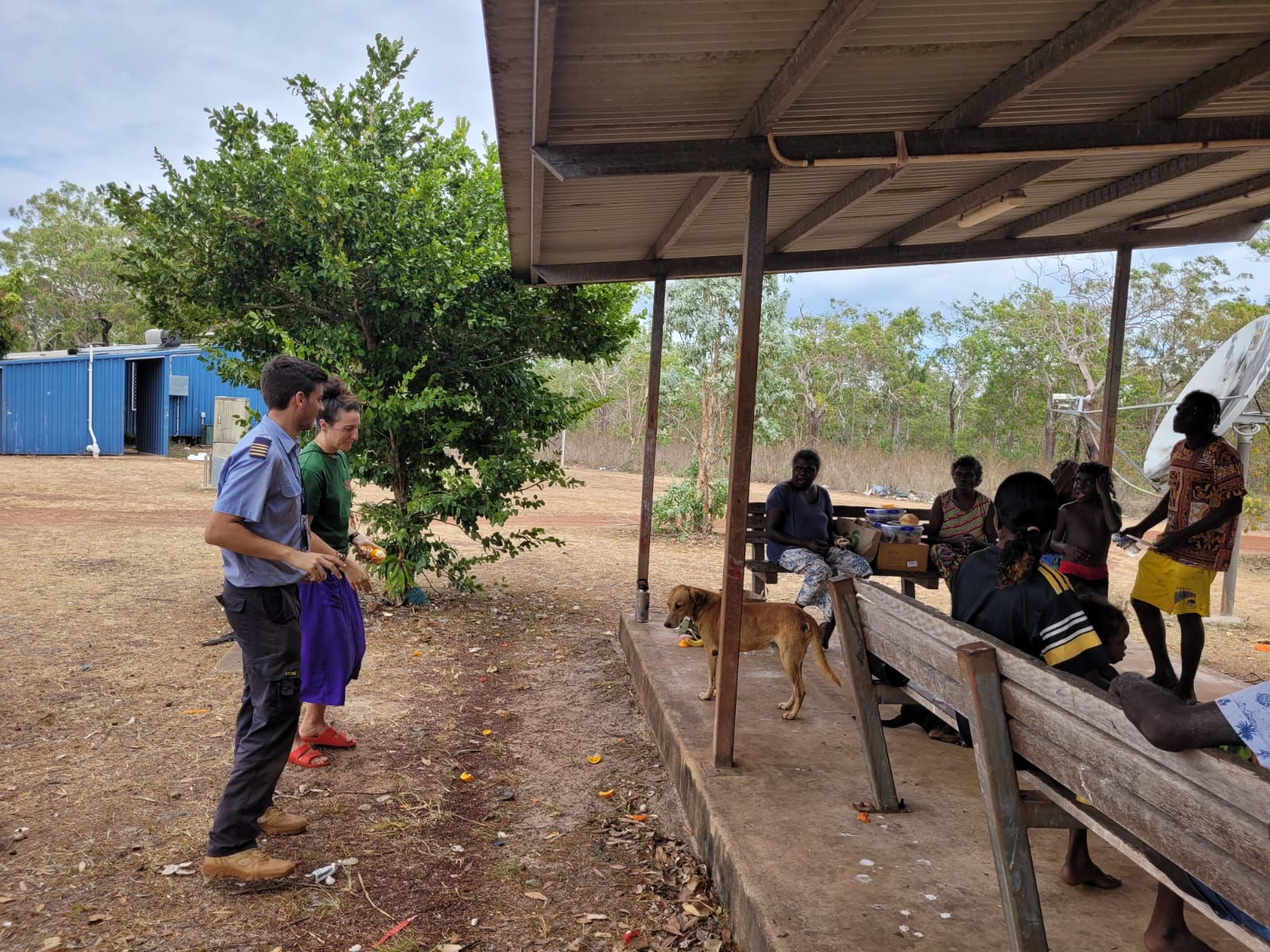 Évangélisation dans la région d'Arnhem Land à Wandawuy